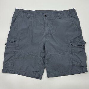 Polo Ralph Lauren Classic Fit Size 40 Blue Utility Canvas Drill Cargo Shorts